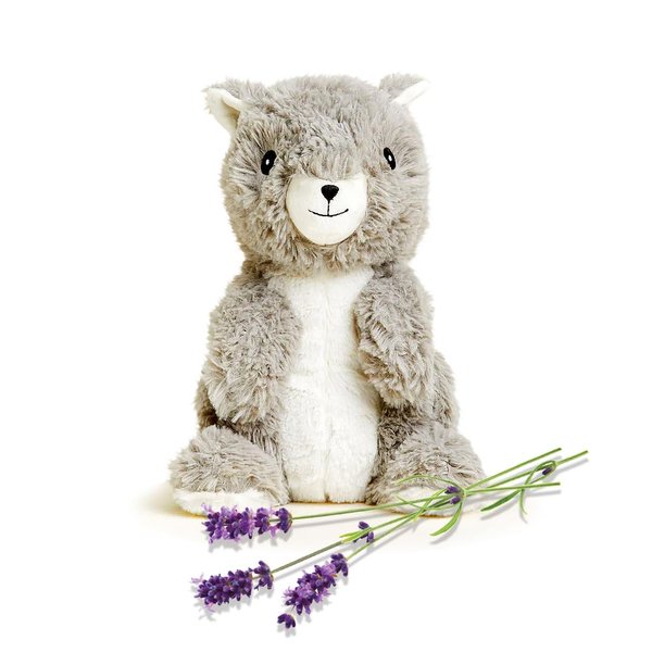 warmies Microwavable & Weighted Stuffed Animals, Squirrel - Heated Stuffed Animal Plushie for Warmth & Comfort - Cute Soft Plush Toys for Adults & Children (Boys, Girls, Babies & Toddlers)