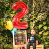 KatchOn, Giant, Red Number 2 Balloon - 40 Inch | 2nd Birthday Balloons for Two Fast Birthday Decorations | Red 2 Balloon Number, 2nd Birthday Decorations for Boys | Plim Plim Birthday Party Supplies