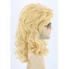 Topcosplay Mens Wigs 80s Mullet Wig Blonde Long Curly Halloween Costumes Wig (Blonde)