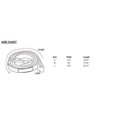 PUPPIA Two Tone Dog Lead Strong Durable Comfortable Grip Walking Training Leash for Small & Medium Dog, Yellow, Small