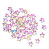 AD Beads Top Czech AB Crystal Multi-Shape Flatback Rhinestone Nail Art Decoration DIY (50 Pcs, 34. Star 8x8mm)