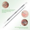 Pimple Popper Tool Kit,Blackhead Remover Tool 5 Pcs Blackhead Extractor Tool for Face Comedone Zit Acne Whitehead Blemish, Stainless Steel Extraction Tools Set