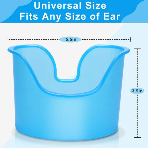 Ear Wash Basin, Wax Removal Basin Compatible with All Types of Ear Wash Systems