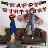 GLASNES Happy Birthday Banner Birthday Party Decorations Baby Shower Boys Man Birthday Party Supplies (B)