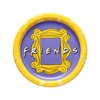 American Greetings Friends Party Supplies, Dinner Plates (36-Count)