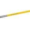 Bdellium Tools Professional Makeup Brush - Studio Series 762 Small Angle - With Soft Synthetic Fibers, For Shaping & Filling Eyebrows (Yellow, 1pc)