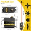 Miuzei MG996R Servo Motor Metal Gear High Speed Torque Digital Servo for RC DIY Helicopter Car Boat Robot (2)