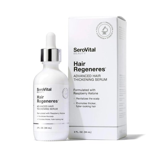 Serovital Advanced Hair Thickening Serum – Revitalize Scalp – Hair Loss Treatment – Scalp Serum Drops – Strengthen Hair- 2 Fluid Oz