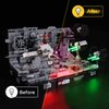 YEABRICKS LED Light Kit for Lego - Star Wars Death Star Trench Run Diorama Building Blocks Model, LED Light Set Compatible with 75329(Lego Set NOT Included)