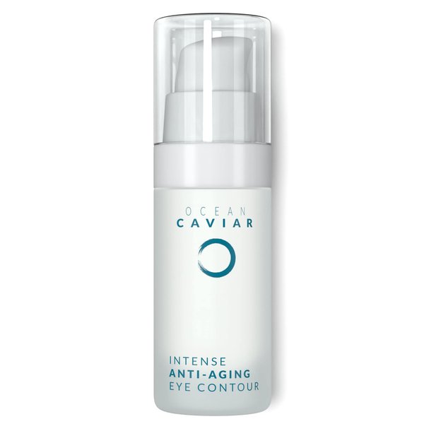 Noche Y Dia Caviar Eye Contour for Mature Skin - Made in Spain - Anti Aging Cream with Hyaluronic Acid - Targets Wrinkles, Bags, Puffiness, Circles - 30mL (1.02 fl oz)