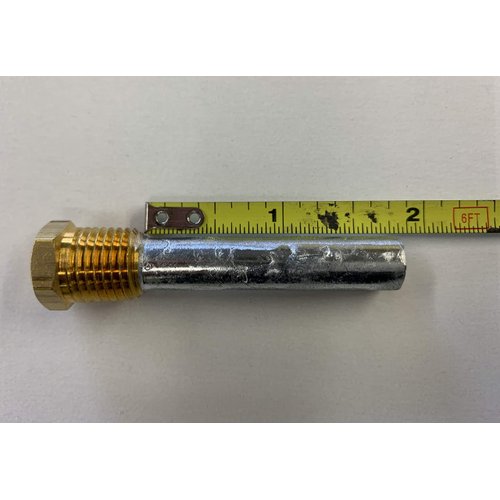 RotoMetals Zinc Anode Drain Plug Kit Drain petcock in Radiators 1/4" NPT- Made in USA