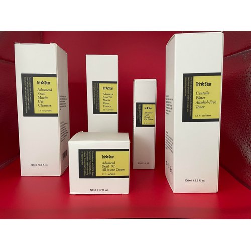 Tristar Advanced Snail Mucin Power Sheet Mask, 25ml, Hydrates Skin, Alleviates Skin Redness, Irritation, inflammation. Antioxidant and Anti-Aging Properties. All Natural. 1 Count.