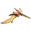 Build Your Own Moving Pteranodon - Pull Tab Flapping Wing Action - Eco Friendly Cardboard Craft Kit - Ages 8+