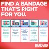 Band-Aid Brand Flexible Fabric Adhesive Bandages for Wound Care and First Aid, Finger and Knuckle, 20 ct (Pack of 6)