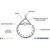 Herm Sprenger Prong Dog Training Collar Ultra-Plus Chrome Plated Steel Pet Pinch No-Pull for Dogs Anti Pull Made in Germany 2.25mm x 13in Small