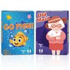 Card Games,Go Fish and Old Maid Card Game for Kids Ages 4-8,Fun Classic Interactive Games for Kids Toddlers Adults,Perfect for Stocking Stuffers Gifts,Family Game Night Party Games(Go Fish&Old Maid)