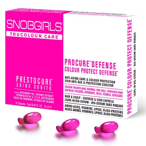 SNOBGIRLS PROCURE Salon Vegan Hair Oil Color Protect Defense for Color Treated, Normal or Dry Hai...