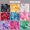 Sinyanail 9 Colors 3D Resin Nail Charms Butterfly Bear Rose Flower Bow Snake Rabbit Animal Shaped Hollow Star Heart Pearls Jewelry for Nail Art Design DIY Crafts Accessories(9 Charms)