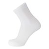 Big and Tall Diabetic Cotton Neuropathy Ankle Socks, King Size Mens Athletic Socks (13-15, Quarter White) - 3 pairs
