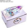 120mm Crystal Prism Suncatcher Window Hanging Sun Catchers AB Colored Crystals Faceted Prism Rainbow Maker Pendant