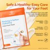 modelones 6 Pairs Hydrating Foot Mask for Dry Cracked Feet, Deep Moisturizing with Urea + Coconut Oil + Hyaluronic Acid+ Vitamin E, Foot Care for Women and Men, Soft Smooth Feet
