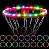 LED Basketball Hoop Lights, Remote Control Waterproof Basketball Rim Lights with 17 Colors and 7 Lighting Modes, Super Bright to Play at Night Outdoors, Good Gift for Christmas Children