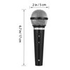 IFJJ 2 Pack Toy Microphone Prop Play Plastic Mics Simulate Speech Microphone Props for Karaoke Fun or Costume Prop