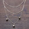 Women Lady Retro Long Tassel Dangle Hairpin Hair Clip Silver Butterfly Duckbill clip Hair Accessories