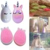 Artkingdome Unicorn Hair Brush Wet dry, Toddler Hair Brush Detangling Anti-static Soft Massage for Kid's, Curly Straight Hair Brushes, Combs Gift