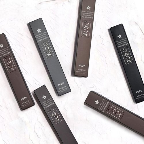 ROZO Long lasting and Waterproof Professional Makeup Auto Eyebrow Pencil (NO.4 Natural Gray)