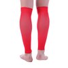 Doc Miller Calf Compression Sleeve Men and Women - 20-30mmHg Shin Splint Compression Sleeve Recover Varicose Veins, Torn Calf and Pain Relief - 1 Pair Calf Sleeves Red Color - Small Size