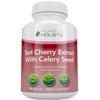 Tart Cherry Extract Capsules 1,000mg - 180 Capsules, 3 Month Supply - Blend with Tart Cherry and Celery Seed Powder