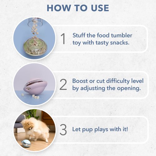 McLovin’s UFO Dog Puzzle Toys | Dog Treat Toys Interactive | BPA Free | Interactive Dog Toys | Treat Dispensing Dog Toys | Great Alternative to Pets Slow Feeder Dog Bowls (Pink)