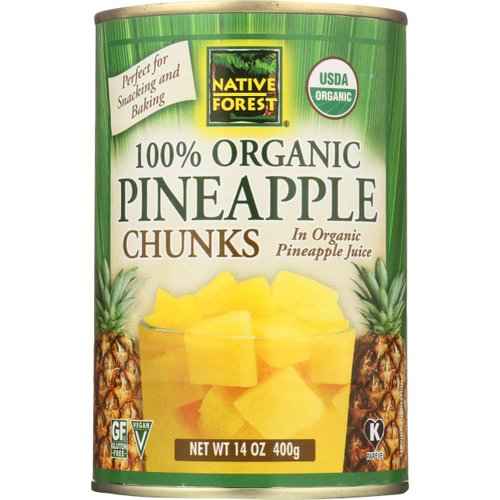 Native Forest Pineapple Chunks In Pineapple Juice, 14 Oz