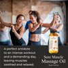 First Botany, Arnica Sore Muscle Massage Oil for Massage Therapy Natural Therapy Oil with Lavender, Mint, Chamomile Essential Oils, Collagen & Stem Cells, Therapeutic Oils for Body Massage Lotion 8oz
