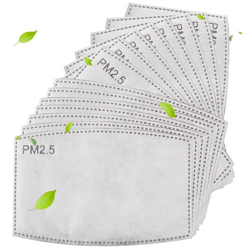 Tomorotec Kids’ Size Face Mask Filter Set [40-Pack] 5-Layer Value Pack DIY Craft for Indoor and Outdoor Activities