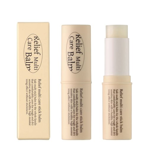 LU'PIUM Relief Multi Care Stick Balm, Moisturizing stick balm, multi care balm, nature-derived ingredients, vegetable oils, nourishing stick balm