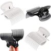 10 Pieces Hot Roller Clips Hair Curler Claw Clips Replacement Roller Clips for Women Girls Hair Section Styling (White)