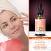 Antioxidant Vitamin C Serum for Face- Infused with Electrolytes, Hyaluronic Acid, Retinol - 1 oz