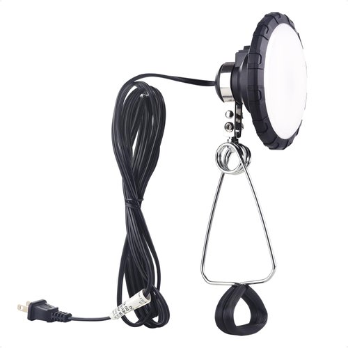Cable Matters [ETL Certified] Portable LED Clamp Light for Workshop, Clamp On Light (LED Clamp Work Light) with 6 feet Cord, 800 Lumens, 9.5Watts, 5000K Daylight