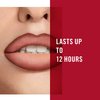 Rimmel London Stay Matte Liquid Lip Color with Full Coverage Kiss-Proof Waterproof Matte Lipstick Formula that Lasts 12 Hours - 708 Mwah, .21oz