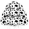 LovesTown 25PCS Cow Print Balloons, 12" Cow Balloons Latex Balloons for Children Party Cowboy Theme Birthday Party Favor