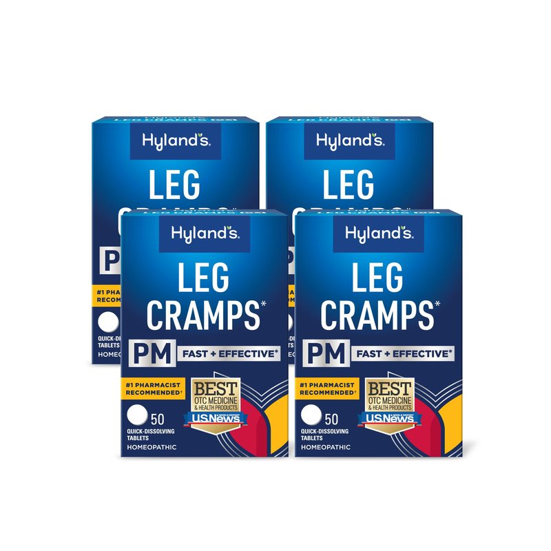 Hyland's Leg Cramps PM, Relief of Nighttime Leg, Calf, and Foot Cramps, 50 Quick-Dissolving Table...