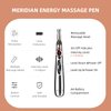 UYGHHK 5-in-1 Massage Acupuncture Pen, Electronic Pain Relief Therapy, Meridian Energy Massager Pen Self Massage Tools Muscle Healing with Massaging Gel