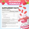 softbear Potassium Citrate 1000mg Gummies – Suagr Free Potassium Gummies for Muscle Support & Electrolyte Balance – Potassium Supplement for Women & Adults, Vegan, Raspberry Flavor (60 Count)