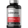 L Citrulline Capsules 2400mg per Serving | 180 Count | Maximum Strength, Free Form Amino Acid | Non-GMO, Gluten Free L-Citrulline Supplement | by Horbaach