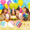 SAYAYA 116 PCS Party Cone Hats Assorted Cone Paper Hat with Party Blowers and Metallic Fringed Noise Makers Birthday Party Cone Hats Blowouts for Birthday Party Supplies