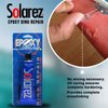 SOLAREZ UV Cure Epoxy Ding Repair Resin - SUP Paddle-Board & Surfboard Repair (1 oz) Cures in 2-3 Mins! Non Yellowing, eco-Friendly - Zero Vapors, Comes with 60/240 Grit Sand Pad ~ Made in The USA!…