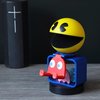 Exquisite Gaming: Bandai: Pac Man - Cable Guys Original Controller & Phone Holder, Collectible Device Stand, Officially Licensed Figure