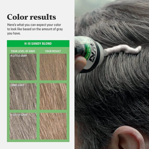 JUST FOR MEN Hair Color H-10 Sandy Blond 1 ea (Pack of 4)